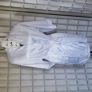 Be Wicked nwt white satin sexy robe size M
